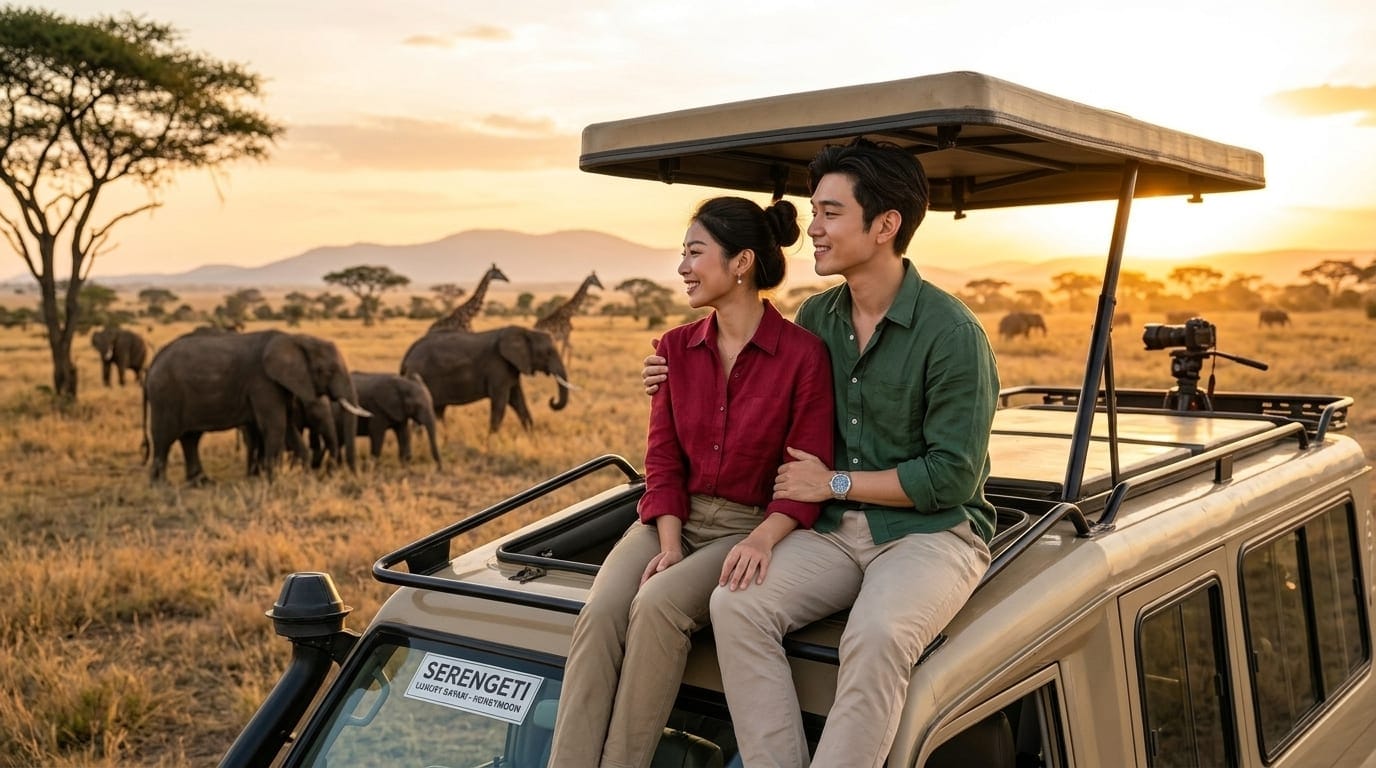 9 Days Safari — Honeymoon Edition